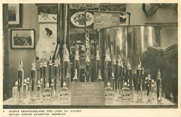 Munn's Newfoundland Cod Liver Oil Exhibit, 1924